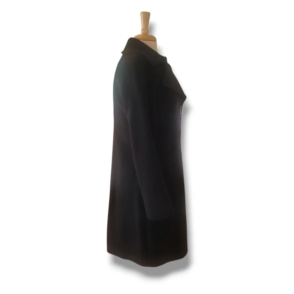Michael Kors Black Pea Coat. Size S.